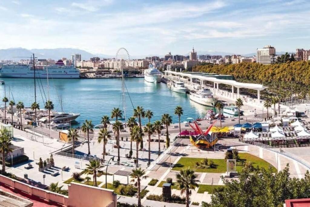 Nuevo Apartamento Lujo Playa Malagueta-Centro Μάλαγα Εξωτερικό φωτογραφία